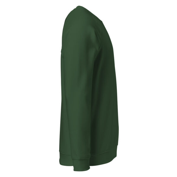 Sweat col rond imprimé unisexe "Genèse" en coton bio