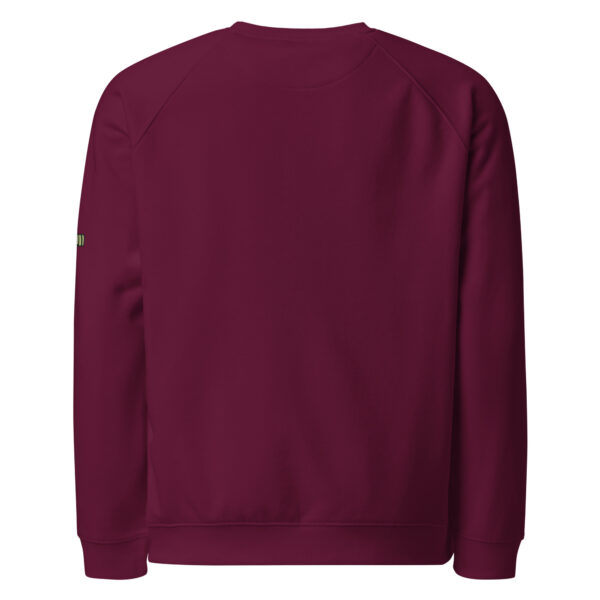 Sweat col rond imprimé unisexe "Genèse" en coton bio
