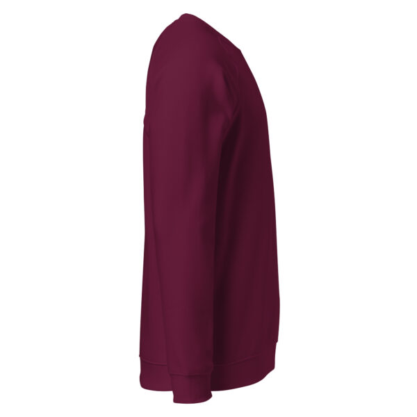 Sweat col rond imprimé unisexe "Genèse" en coton bio