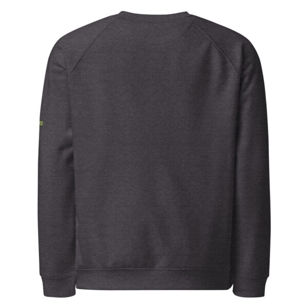 Sweat col rond imprimé unisexe "Genèse" en coton bio