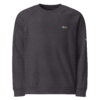Sweat col rond imprimé unisexe "Genèse" en coton bio
