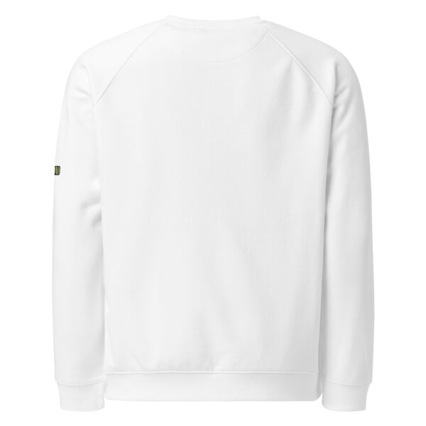 Sweat col rond imprimé unisexe "Genèse" en coton bio
