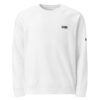 Sweat col rond imprimé unisexe "Genèse" en coton bio