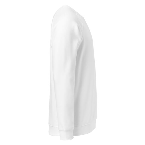 Sweat col rond imprimé unisexe "Genèse" en coton bio