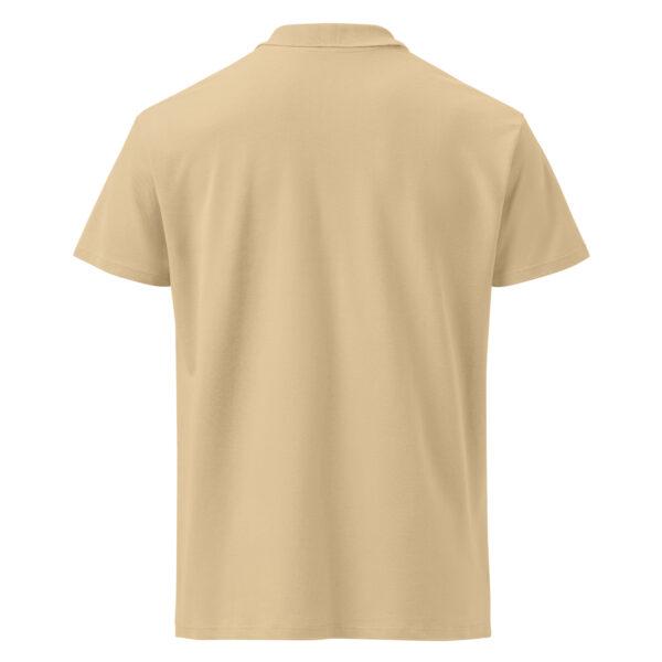 Polo brodé unisexe "Coteaux" en coton bio