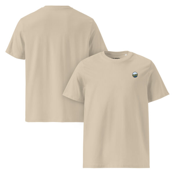 unisex-organic-cotton-creator-2.0-t-shirt-desert-dust-front-and-back-69fb1d9f71a9e.jpg T-shirt unisexe en coton biologique « Soca »
