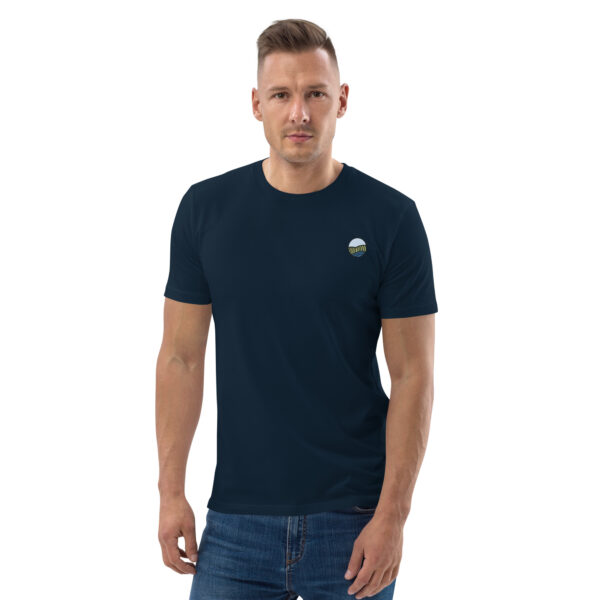 unisex-organic-cotton-creator-2.0-t-shirt-french-navy-front-69fb1d9f70a61.jpg T-shirt unisexe en coton biologique « Soca »