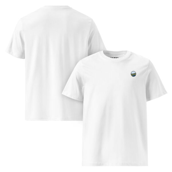 unisex-organic-cotton-creator-2.0-t-shirt-white-front-and-back-69fb1d9f72ce9.jpg T-shirt unisexe en coton biologique « Soca »