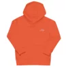 Sweat Écume enfant – Orange, face Sweat enfant Écume Estey coton 280 g/m² orange, vue face, broderie Estey, 4 à 14 ans