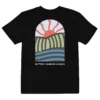T-shirt Gouyat enfant – Noir, dos T-shirt enfant Gouyat Estey coton 155 g/m² noir, vue dos, emblème Estey imprimé, confortable enfant