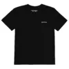 T-shirt Gouyat enfant – Noir, face T-shirt enfant Gouyat Estey coton 155 g/m² noir, vue face, emblème Estey imprimé, 4 à 14 ans