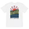 T-shirt Gouyat enfant – Blanc, dos T-shirt enfant Gouyat Estey coton 155 g/m² blanc, vue dos, emblème Estey imprimé, XS à XL enfant