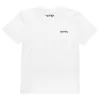 T-shirt Gouyat enfant – Blanc, face T-shirt enfant Gouyat Estey coton 155 g/m² blanc, vue face, emblème Estey imprimé, doux confortable