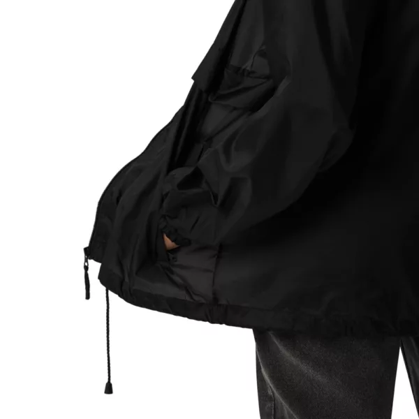 Coupe-vent Radée Estey nylon, détail poche intérieure zippée et système in-bag pliable