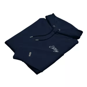 Sweat à capuche essentiel unisexe « Marée » en coton bio