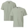 T-shirt Sarment – Garment-dyed baie T-shirt Sarment Estey garment-dyed baie, coton ring-spun 206 g/m², effet vintage, brodé
