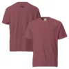T-shirt Sarment – Garment-dyed brique T-shirt Sarment Estey garment-dyed brique, coton ring-spun lourd 206 g/m², broderie cœur