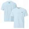 T-shirt Sarment – Garment-dyed chambray T-shirt Sarment Estey garment-dyed chambray, coton ring-spun 206 g/m², coupe décontractée brodé