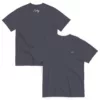 T-shirt Sarment – Garment-dyed bleu marine foncé T-shirt Sarment Estey garment-dyed bleu marine foncé, coton lourd 206 g/m², broderie cœur