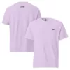 T-shirt Sarment – Garment-dyed orchidée T-shirt Sarment Estey garment-dyed orchidée, coton américain lourd 206 g/m², broderie Estey