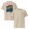 T-shirt Soca – Sable désert, face et dos T-shirt Soca Estey coton 180 g/m² sable désert, face et dos, emblème Estey imprimé, unisexe