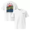 T-shirt Soca – Blanc, face et dos T-shirt Soca Estey coton 180 g/m² blanc, face et dos, emblème Estey imprimé, unisexe inclusif